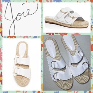 NWOB MSRP $198 Joie Cagney Espadrille Slide Sandal Women's Size 9.5